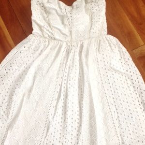 Eyelet dress